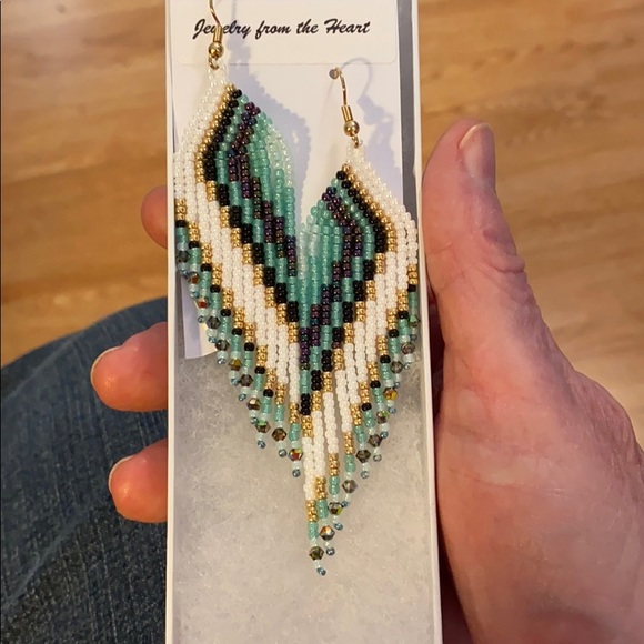 Jewelry - NEW!!!   JEWELRY FROM THE HEART Fringe Earrings